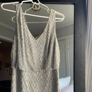 Anthropologie - BHLDN Blaise Bridesmaid Dress (size 4 - Fog)
